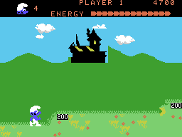 Smurf: Rescue in Gargamel's Castle screenshot 6 for Colecovision